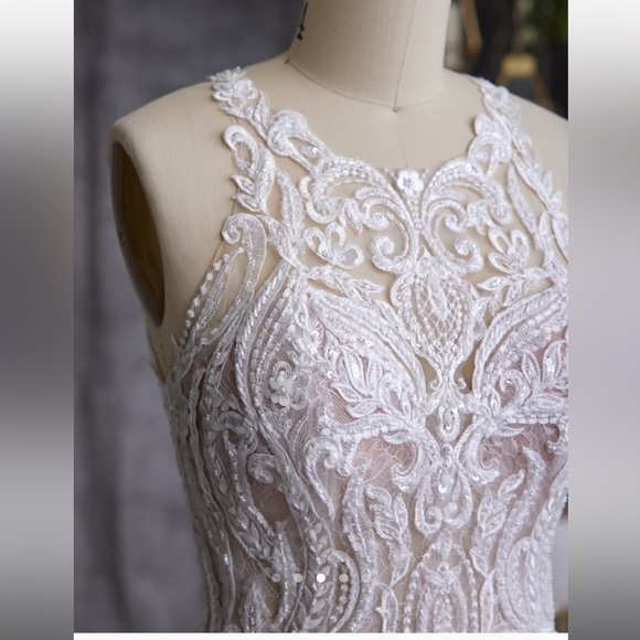 Audrina Halter Crepe Bridal
Dress | Maggie Sottero - Picture 8 of 16